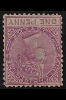 1870-82 1d Magenta Perf 12½ WATERMARK INVERTED Variety, SG 2w, Fine Mint, Fresh. For More Images, Please Visit Http://ww - St.Christopher-Nevis & Anguilla (...-1980)