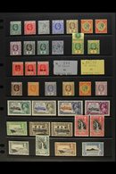 1912-1936 MINT KGV COLLECTION An Attractive Collection, ALL DIFFERENT And Presented On A Stock Page. Includes 1912-21 Di - Ste Lucie (...-1978)