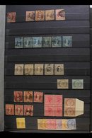 NATAL 1859-1899 QV INTERESTING MINT & USED MISCELLANY. Presented On A Pile Of Stock & Album Pages With Most Values Seen  - Unclassified
