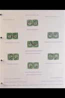 1930-52 AWESOME FINE USED COLLECTION Principally A KGVI Collection, Neatly Written Up In An Album, We See Definitives In - Unclassified