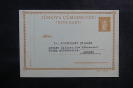 TURQUIE - Entier Postal Pour Ankara Non Circulé - L 41798 - Entiers Postaux