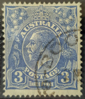 AUSTRALIA - Canceled - Sc# 72 - 3p - Used Stamps