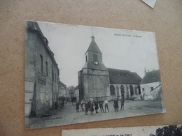 CPA 58 Nièvre Saint Saulge L'église - Other & Unclassified