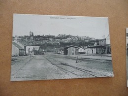 CPA 61 Orne Domfront Vue Générale La Gare - Domfront