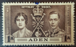 ADEN 1937 - Mint/ink Trace On Upper Edge - Sc# 13 - 1a - Aden (1854-1963)