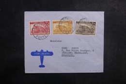 CONGO BELGE - Enveloppe De Jadotville En 1949 Par Avion Pour Bruxelles, Affranchi. Plaisant Recto Et Verso - L 41819 - Covers & Documents