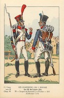 Themes Div-ref CC950- Militaires -militaria -uniformes Du 1er Empire -le 18eme De Ligne  -illustrateur Boisselier - Uniformes