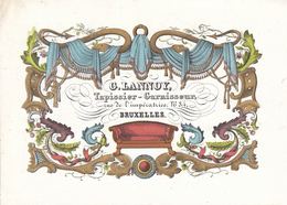 CARTES PORCELAINE. Ensemble 15 Cartes De Commerces Brux - Altri & Non Classificati