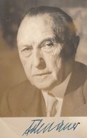 Konrad ADENAUER (COLOGNE, 1876 - RHöNDORF, 1967), CHANC - Non Classés