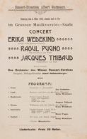 [PROGRAMME] Deuxième Concert Eugène Ysaÿe, Violoniste, - Non Classés