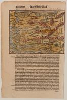 Sebastian MÜNSTER - [Carte De L’Asie Mineure]. - Cartes Topographiques