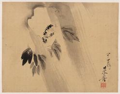 [JAPON] SHIBATA JUNZO ZESHIN (1807-1891) - Pivoine Dans - Ohne Zuordnung