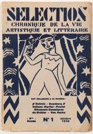 SÉLECTION. Chronique De La Vie Artistique Et Littéraire - Sin Clasificación