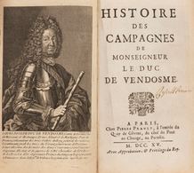 [Jules A. De BELLERIVE ]- Histoire Des Campagnes De Mon - Sonstige & Ohne Zuordnung