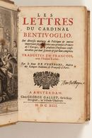 Guido BENTIVOGLIO / JOACHIM DE WICQUEFORT - Lettres Sur - Altri & Non Classificati