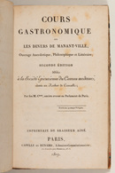 [GASTRONOMIE] [Charles-Louis  CADET DE GASSICOURT ]- Co - Other & Unclassified