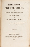 [BRUXELLES] Auguste IMBERT ET BENJAMIN LOUIS BELLET - T - Unclassified