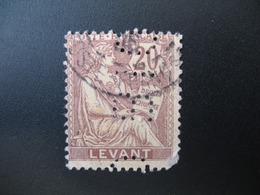 Perforé  Perfin  Levant ,   Perforation :   BIO2   à Voir - Sonstige & Ohne Zuordnung