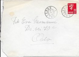 NORVEGE  -  CACHET : GALTERUD  - 1945 - Lettres & Documents