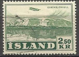 Iceland - 1952 Douglas DC3 & View 1.80kr Used  SG 275  Sc C27 - Poste Aérienne