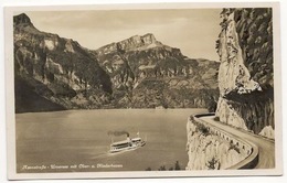 Schweiz Suisse: Bild-PK CPI "Axenstrasse-Urnersee Mit Ober- Und Niederbauen" Format 14 X 9 Cm (ungelaufen - Non Circulè) - Bauen