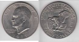 **** USA  - ETATS-UNIS  - 1 DOLLAR 1977 D EISENHOWER **** EN ACHAT IMMEDIAT !!! - 1971-1978: Eisenhower