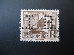 Perforé Perfin Indochine, Perforation :   BI2   à Voir - Andere & Zonder Classificatie