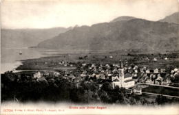 Gruss Aus Unter-Aegeri (01704) * 4. 8. 1907 - Autres & Non Classés