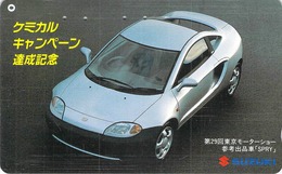 SUZUKI - AUTO  - VOITURE - AUTOMOBILE - CAR -- TELECARTE JAPON - Voitures