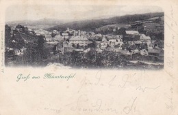 AK Gruß Aus Münstereifel - Bahnpost Euskirchen-Münstereifel - 1901 (43232) - Bad Münstereifel