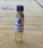 Ancien Flacon Tube Publicitaire, Prétexte De Lanvin, Paul Iribe - Perfume Samples (testers)