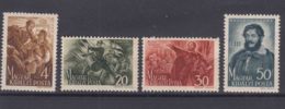 Hungary 1944 Mi#745-748 Mint Hinged - Unused Stamps