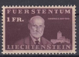 Liechtenstein 1940 Mi#189 Mint Hinged - Ongebruikt