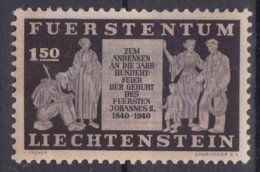 Liechtenstein 1940 Mi#190 Mint Hinged - Unused Stamps