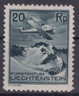 Liechtenstein 1930 Airmail Mi#109 Mint Never Hinged - Nuevos