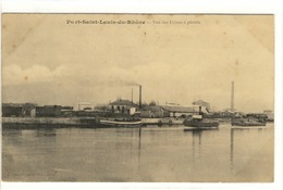 Carte Postale Ancienne Port Saint Louis Du Rhône - Vue Des Usines à Pétrole - Industrie - Saint-Louis-du-Rhône