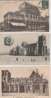 19 / 8 / 629. -  LOT  DE 7  CPA  DE  CHERBOURG. ( 50 ). Toutes Scanées - 5 - 99 Cartes