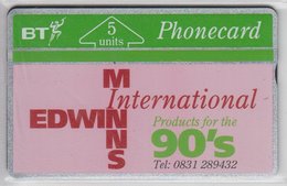 UNITED KINGDOM 1991 EDWIN MINNS INTERNATIONAL MINT - BT Emissions Commémoratives
