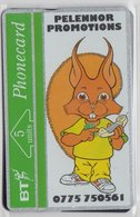 UNITED KINGDOM 1991 PELENNOR PROMOTIONS SQUIRREL MINT - BT Edición Conmemorativa