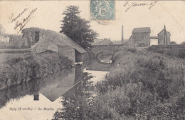 91 - EGLY - Carte Molle - Moulins à Eau