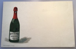 Alsace Entier Postal TSC 1895 5Pf "CHAMPAGNE SPORTSMAN ST LOUIS ALSACE"(vin Wine Sekt Deutsches Reich PP Ganzsache - Pseudo-interi Di Produzione Privata