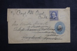 ETATS UNIS - Entier Postal + Complément Pour L 'Hôtel Royal à Ascot Au Royaume Uni En 1891 - L 42020 - ...-1900