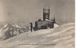 74 Le Sommet Du Mont-Blanc Et L'Observatoire Janssens - Chamonix-Mont-Blanc
