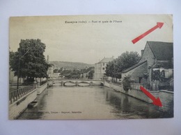 Essoyes.  Pont Et Quais De L'Ource. - Essoyes