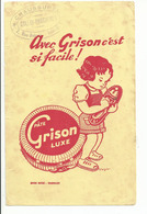 BUVARD .publicité GRISON - Chaussures