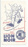 BUVARD .publicité LION NOIR - Chaussures