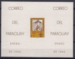 Paraguay 1962 Scouts Mi#Block 19 Imperforated, Mint Never Hinged - Paraguay