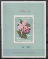 Paraguay 1963 Flowers Flora Mi#Block 45 MUESTRA Mint Never Hinged - Paraguay