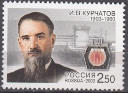 Rossija 2003 Michel 1050 Neuf ** Cote (2008) 0.30 Euro Igor Kurtschatow - Unused Stamps
