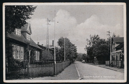 AK/CP Schacht Audorf Osterrönfeld  Rendsburg   Straße   Ungel./uncirc. Ca 1940   Erhaltung /Cond.  2 / 2-   Nr. 00854 - Rendsburg